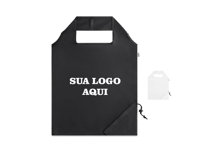 Sacola Dobrvel em rPET Personalizada 92930