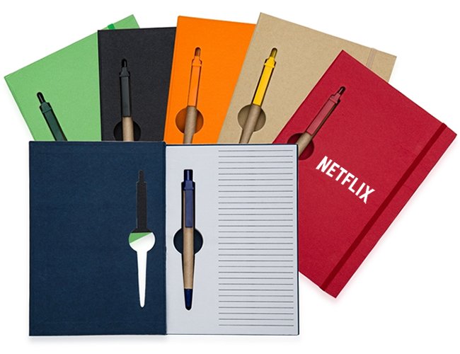 Caderno Personalizado A4 no Tema Netflix