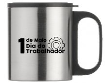 Caneca Inox 180ml 7392 Personalizada