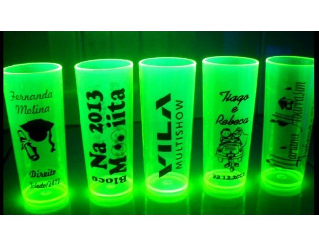 Copo Long Drink Neon 300ml Personalizado