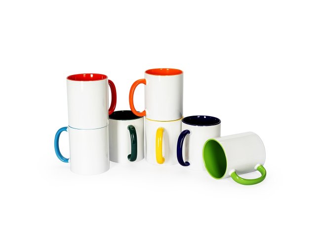 Caneca Cermica 330ml CORES 13282