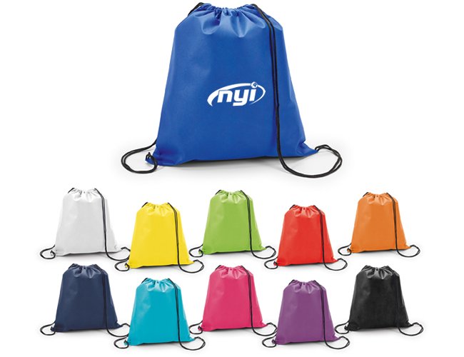 Mochila Saco de TNT c/ Cordão para Personalizar - 33x40cm