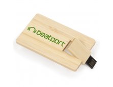 Pen Card Ecológico Bambu 4GB Personalizado 039