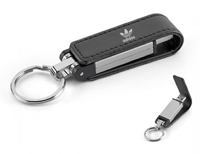 Pen Drive de Couro Sinttico 8GB Personalizado 97527